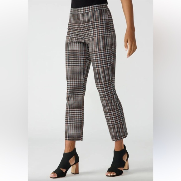 Sanctuary Pants - Sanctuary Carnaby Kick Crop Pant Semi High-rise Glen Plaid Women’s Size Medium